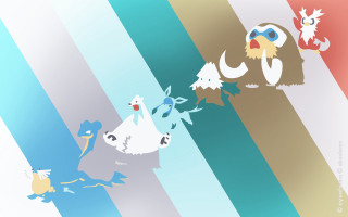 Birds rainbow background flying group - pokemon free wallpaper for desktop