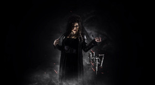 Woman black knife sign says - araceli gilbert free wallpaper for desktop