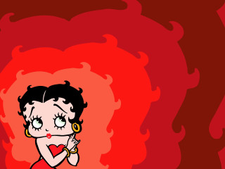 Cartoon character red background red - loony toon free wallpaper