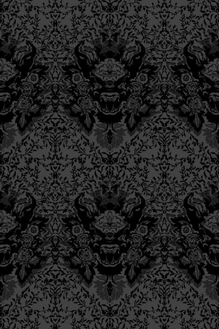 Black white floral background design 2 - a flower design free wallpaper for mobile