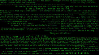Green screen black background green 2 - free cyberpunk wallpaper