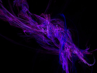 Purple abstract black energy glow - arcane free wallpaper