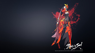 Anime character sword blood splatter 2 - a anime character free wallpaper