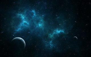 Space scene planets stars background 2 - planet free wallpaper