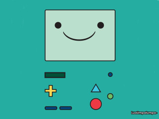 Square smiley face shapes colorful - a square free wallpaper
