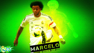 Man white shirt kicking soccer - his foot free wallpaper