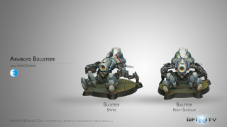 Figurines table gray background white - conceptart free wallpaper