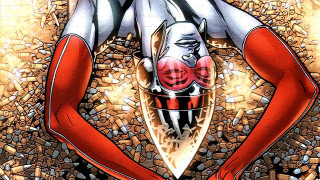 Cartoon person helmet sword hands - rock and gravel free wallpaper