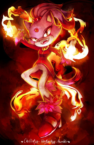 Cartoon character red dress red - a fireball free wallpaper for mobile