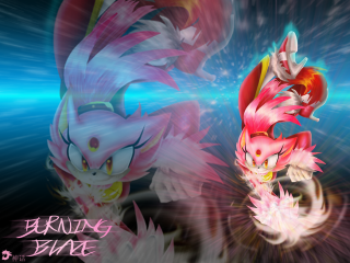 Cartoon characters blue pink red - epsylon point free wallpaper