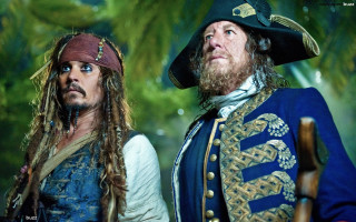 Two pirates standing forest area - a forest area free wallpaper