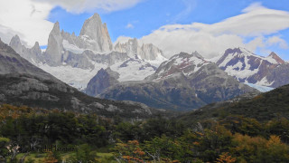 Mountain snow trees blue sky - emiliano ponzi free wallpaper