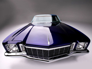 Purple car white top chrome - hood free wallpaper