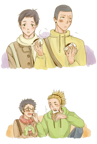 Man woman expressions different pictures - flat color free wallpaper for mobile