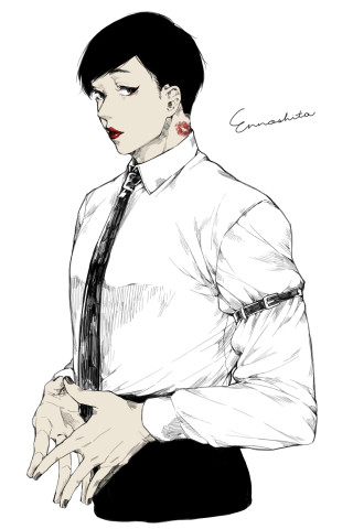 Woman tie crossed hands madhouse - ed benedict free wallpaper for mobile