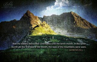 Mountain bible verse sky clouds - cloud above free wallpaper