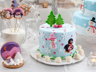 Table cake decorations candle cookie - a cookie free wallpaper