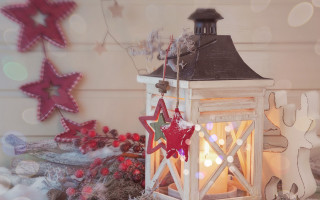 Lantern star christmas decorations holiday - a lantern free wallpaper for desktop