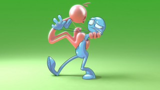 Cartoon character bow arrow game - animation free wallpaper