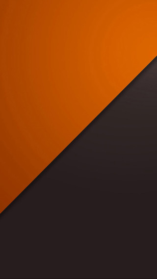 Black orange background white stripe - free minimalism wallpaper for mobile