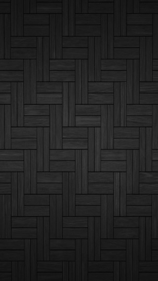 Black background woven wood grains - a mosaic free wallpaper for mobile