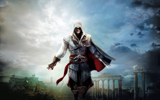 Man white outfit red cape - alesso baldovinetti free wallpaper for desktop