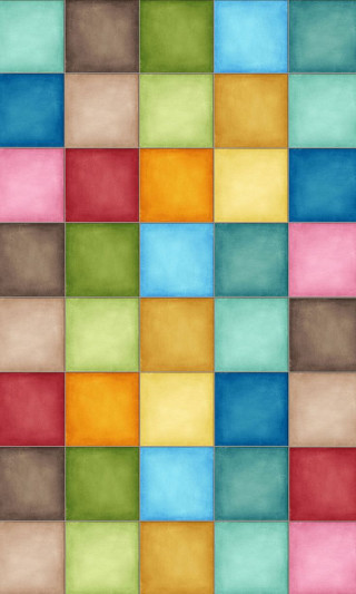 Colorful tile pattern squares diagonal - an abstract drawing free wallpaper