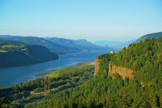 Scenic lake mountains high viewpoint - scenic free wallpaper for desktop