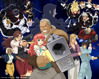 Anime characters washing machine woman - a child free wallpaper