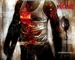 Bloody man white shirt red - ben templesmith free wallpaper