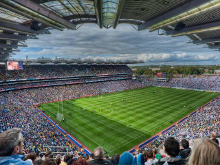 Tokyo soccer stadium crowd urban - a large stadium free wallpaper