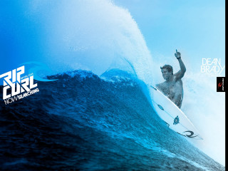 Man riding wave surfboard ocean 13 - cliff childs free wallpaper