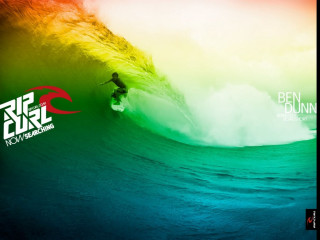 Man riding wave surfboard ocean 27 - top of a surfboard in the ocean free wallpaper