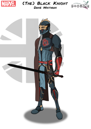 Man costume black background red - the right side of the image free wallpaper for mobile