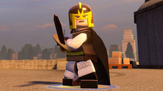 Lego character courtyard sword city - a courtyard free wallpaper