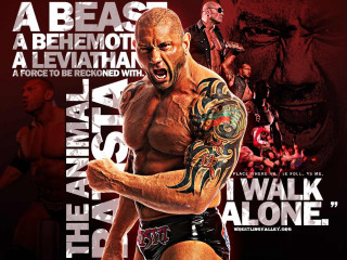 Man tattoo wrestling poster background - the best free wallpaper