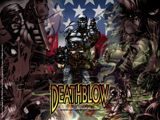 Man gun flag poster background - a gun in the foreground free wallpaper