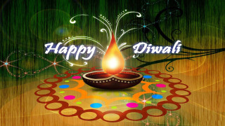 Happy diwali candle colorful swirls - candle free wallpaper for desktop