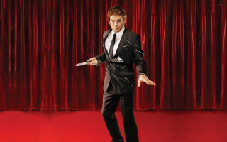 Man suit tie knife red - a knife free wallpaper