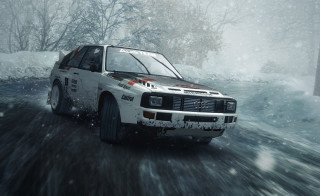 White truck snowy forest military - frostbite 3 engine free wallpaper for desktop
