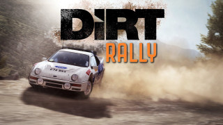 Dirt rally car driving trees - the front free wallpaper for desktop