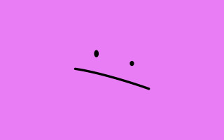 Sad face purple background black - the face free wallpaper