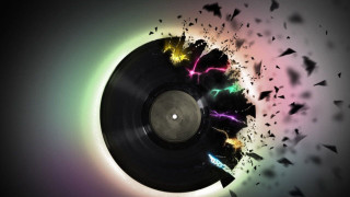 Record birds night sky rainbow - a rainbow light free wallpaper