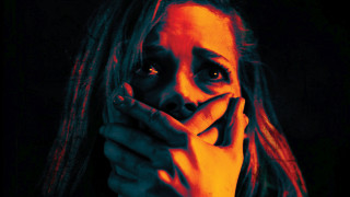 Woman covering face creepy expression - creepy free wallpaper