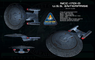 Uss enterprise model star trek - epic scale free wallpaper
