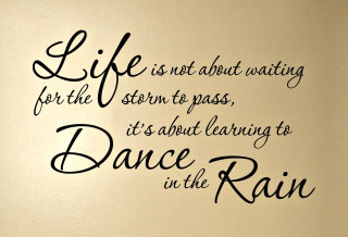 Wall quote rain dance cynical - cynical free wallpaper