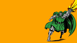 Man green cape yellow object - marvel free wallpaper
