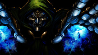 Man green hood blue robe - marvel comic free wallpaper