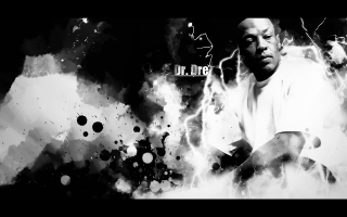 Man white shirt black white - dr. atl free wallpaper for desktop