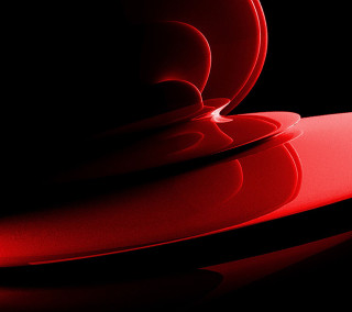 Red apple logo black background - anish kapoor free wallpaper for tablet